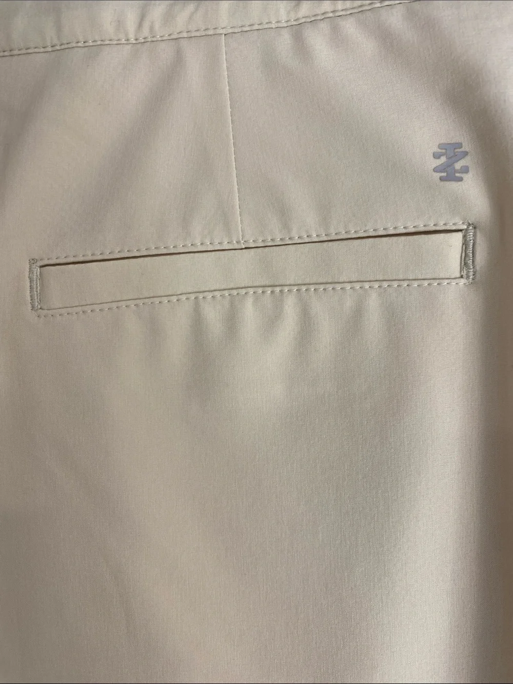 IZOD Golf Performance Skort | Beige | Built-In Shorts | Side Pockets | Size 8